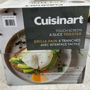 Cuisinart touch screen toaster